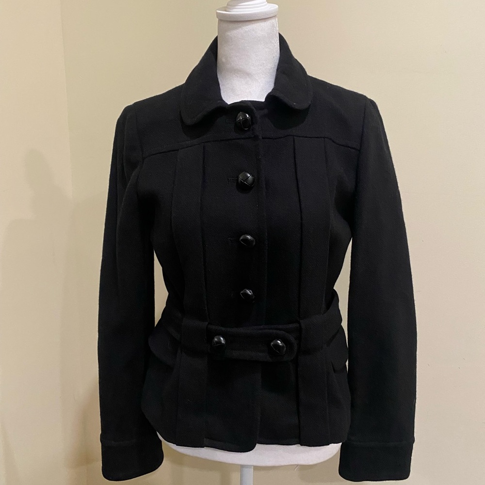 Vintage Black wool jacket/blazer.